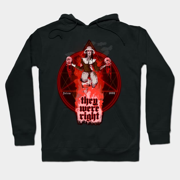 The Salem Witch Hoodie by LVBart